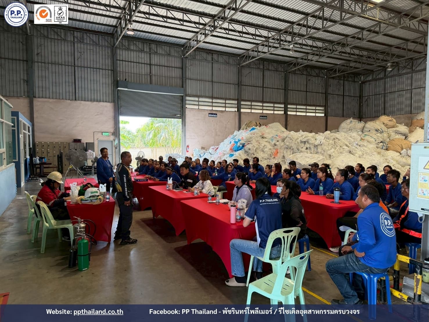 อบรมดับเพลิงและการรับมือเหตุฉุกเฉิน เสริมสร้างความปลอดภัยในองค์กรตามแนวทาง ESG